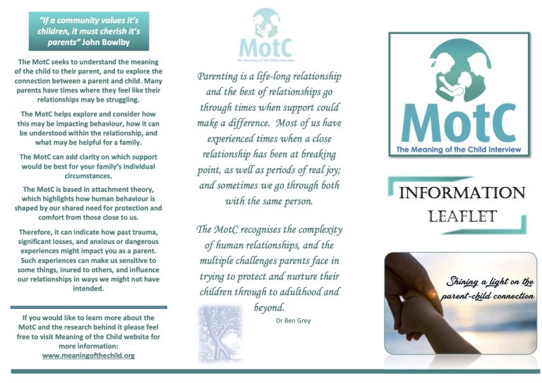Motc Calculation MotC: The Meaning of the Child Interview | Making Sense of Parent-child ...